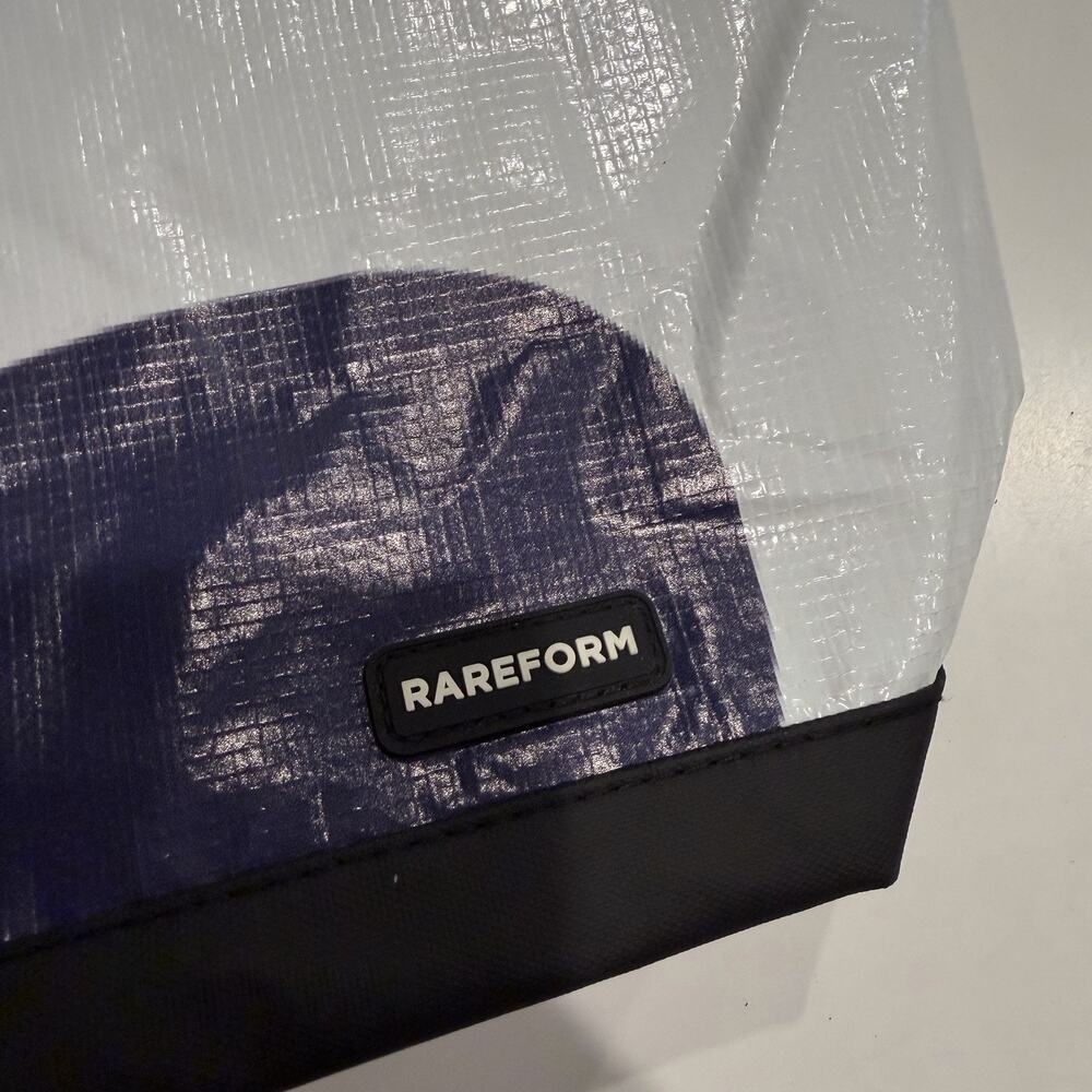 NWT Rareform Mini Zippered Blake Tote Bag Repurposed Billboard Vinyl - Picture 2 of 9